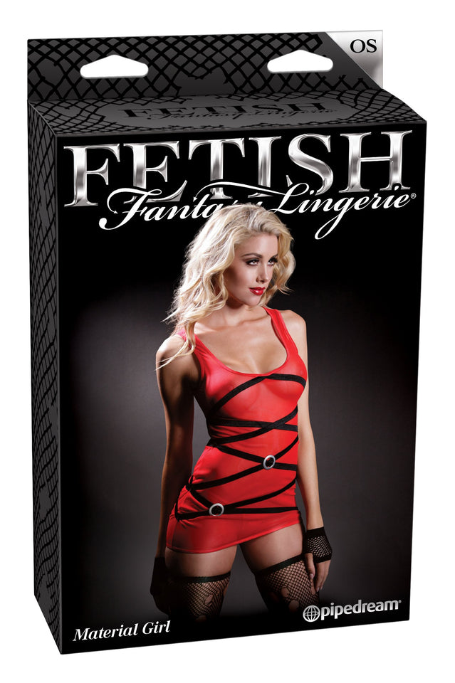 Fetish Fantasy Material Girl, O/S, 7 Ounce