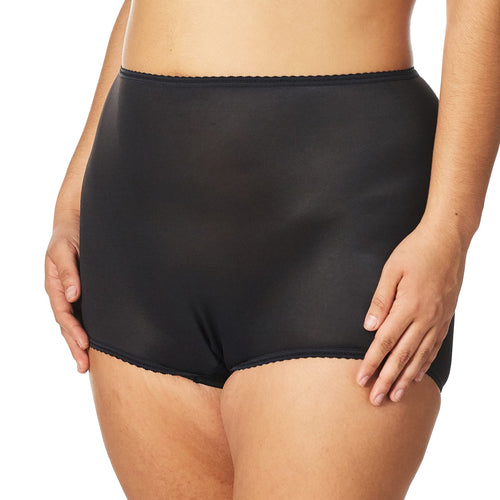 Bali womens Skimp Skamp Briefs, 1 Pack - Black for Daywear, 11 US