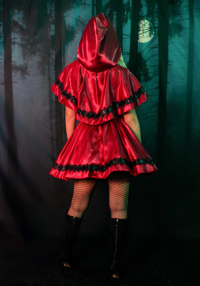 Leg Avenue Costume, Red/White, Large