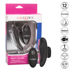 Calexotics Lock-N-Play 10 Function Rechargeable Vibrating Panty Teaser, Black