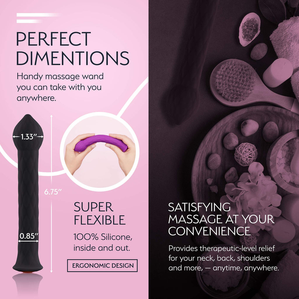 Diamond Wand Body Massager Clitoral And Gspot Stimulator 21 Function Mode Personal Intimate Massager Multifunction Adult Toy S