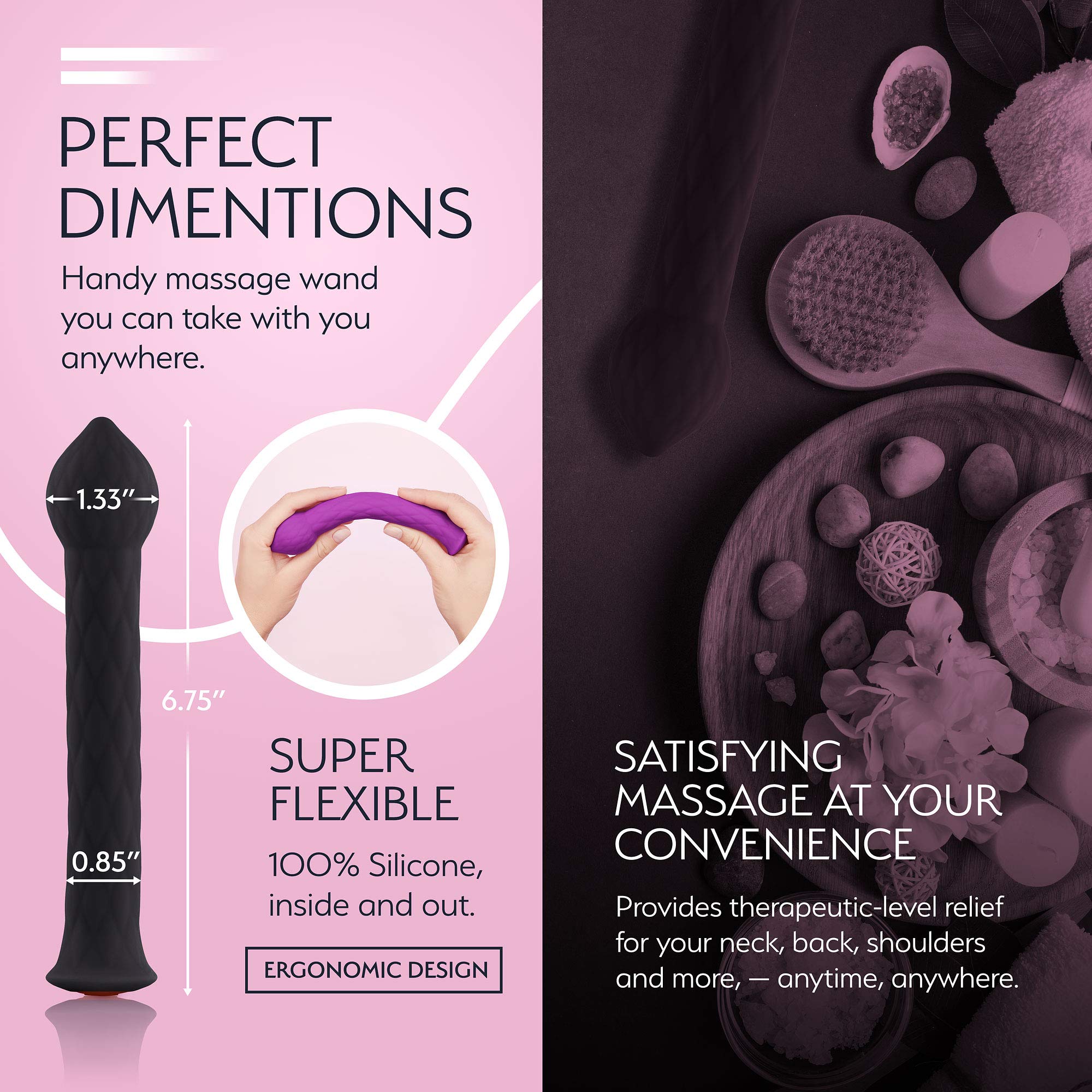 Diamond Wand Body Massager Clitoral And Gspot Stimulator 21 Function Mode Personal Intimate Massager Multifunction Adult Toy S