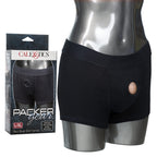 California Exotic Novelties Packer Gear Black Boxer Brief Harness Large/X-Large, Black