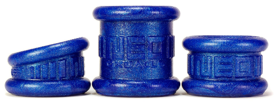 Neo 1.25 Inch Short Ball Stretcher Squishy Silicon - Blue Balls
