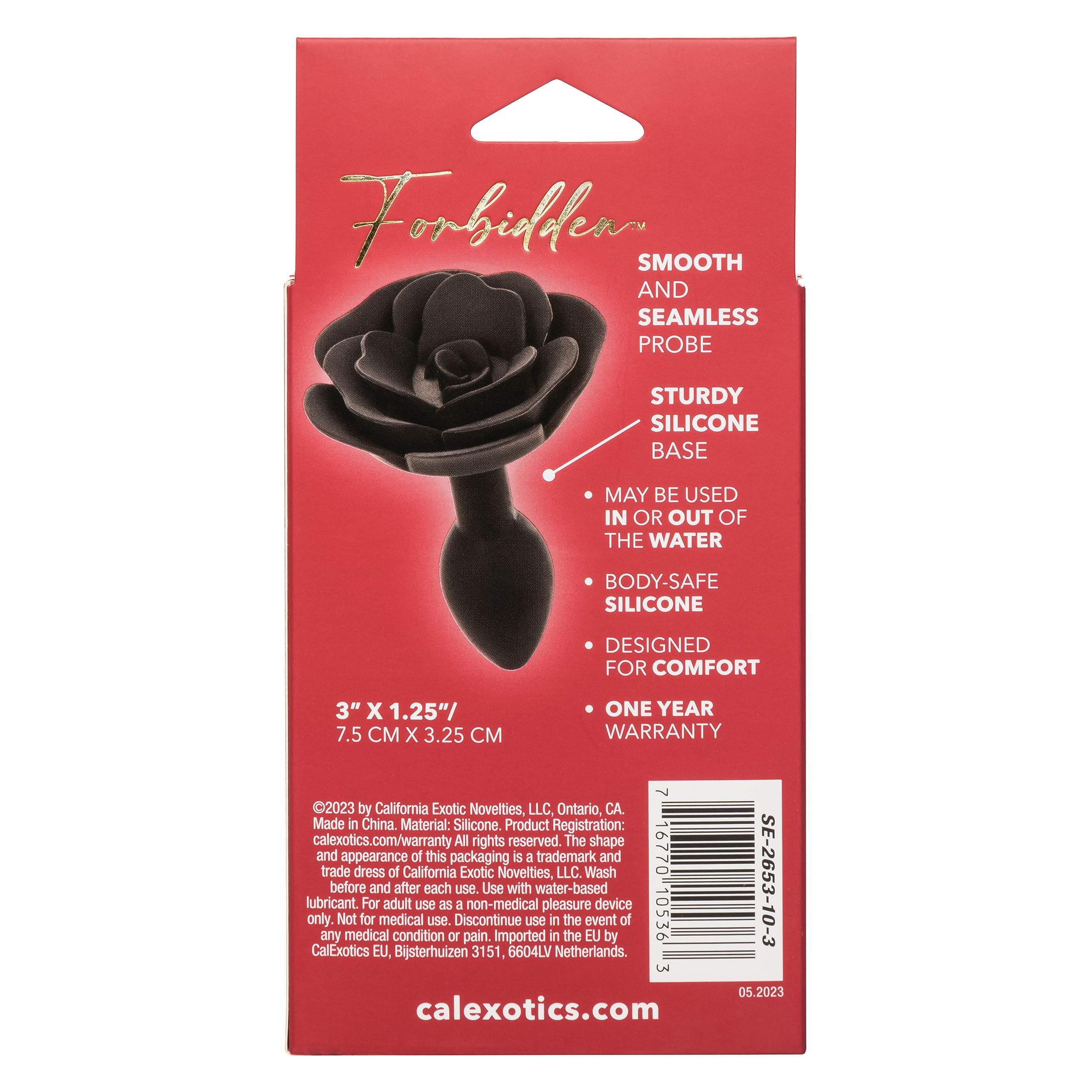 Forbidden Small Rose Anal Plug