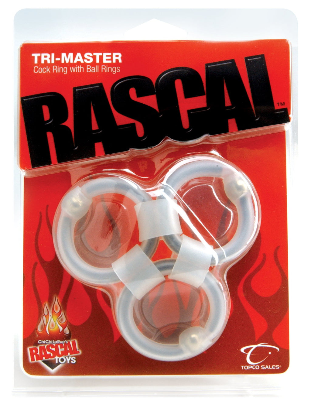 Rascal Toys Tri-Master Silicone Rings