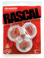Rascal Toys Tri-Master Silicone Rings