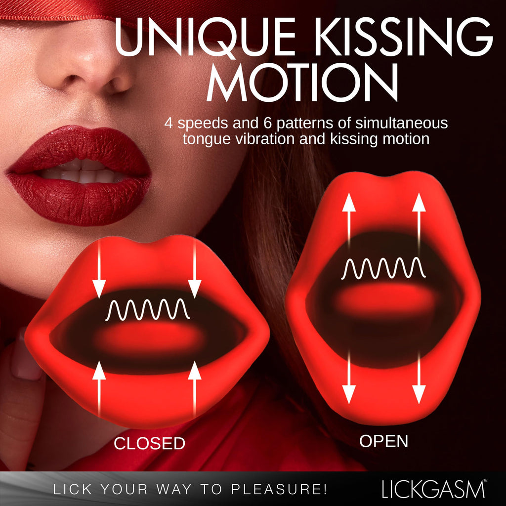 Lickgasm Kiss & Tell Pro Dual Ended Kissing Vibrator