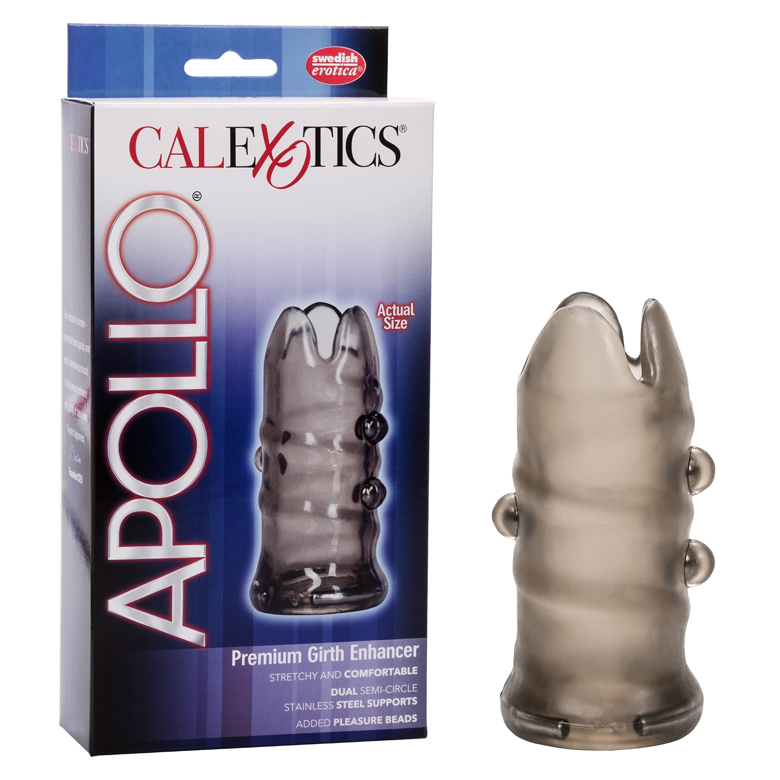 California Exotic Novelties Apollo Premium Girth Enhancers, Blue