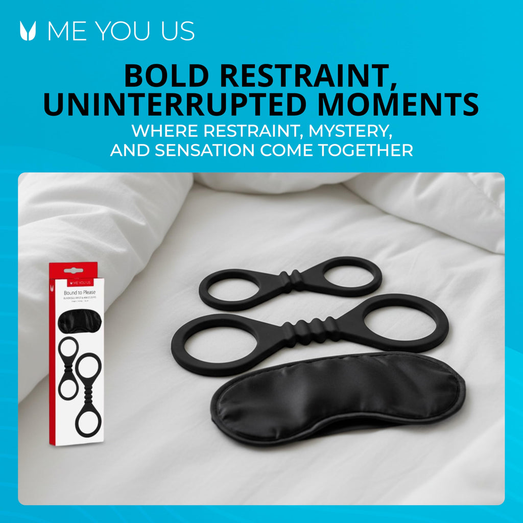 Me You Us Bound To Please Blindfold Cuff