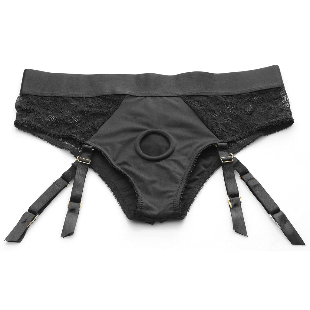 Strap U Laced Seductress Pantyharn Lxl