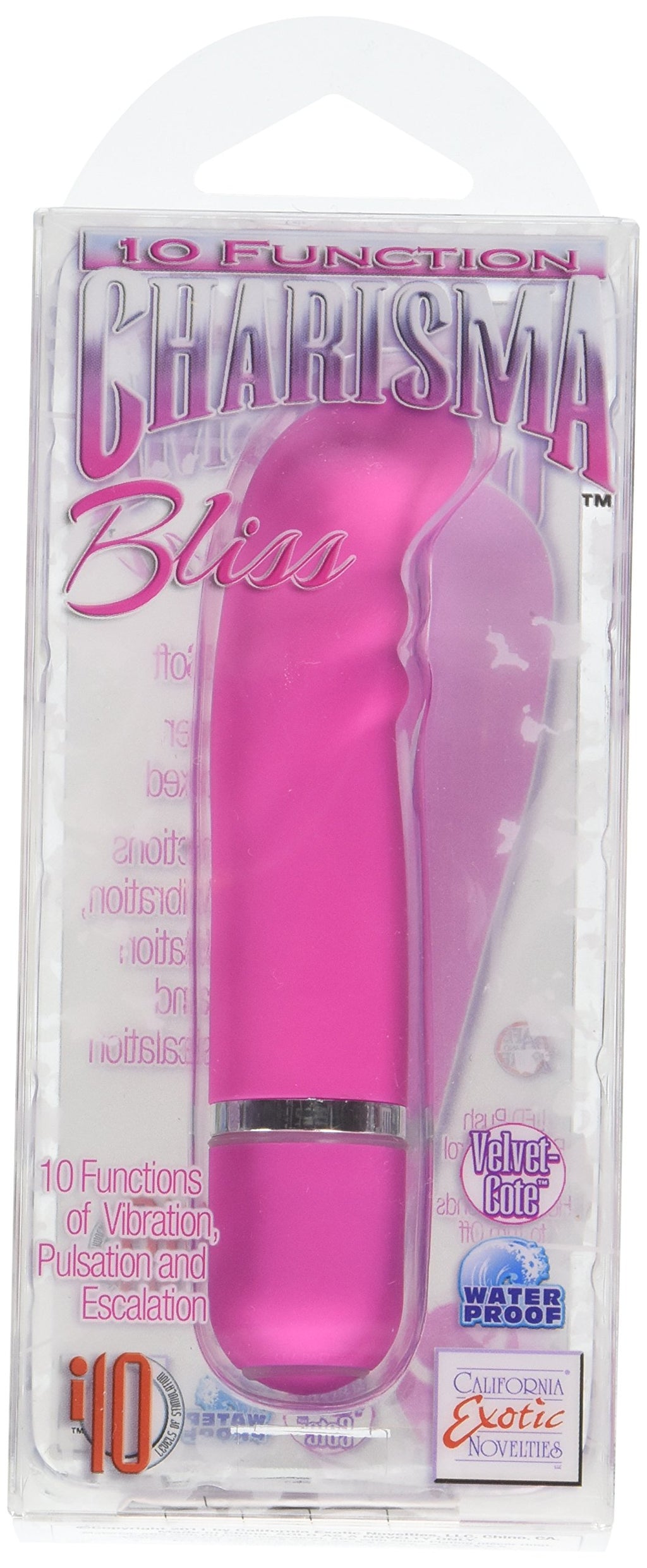 California Exotic Novelties 10-Function Charisma Bliss, Black