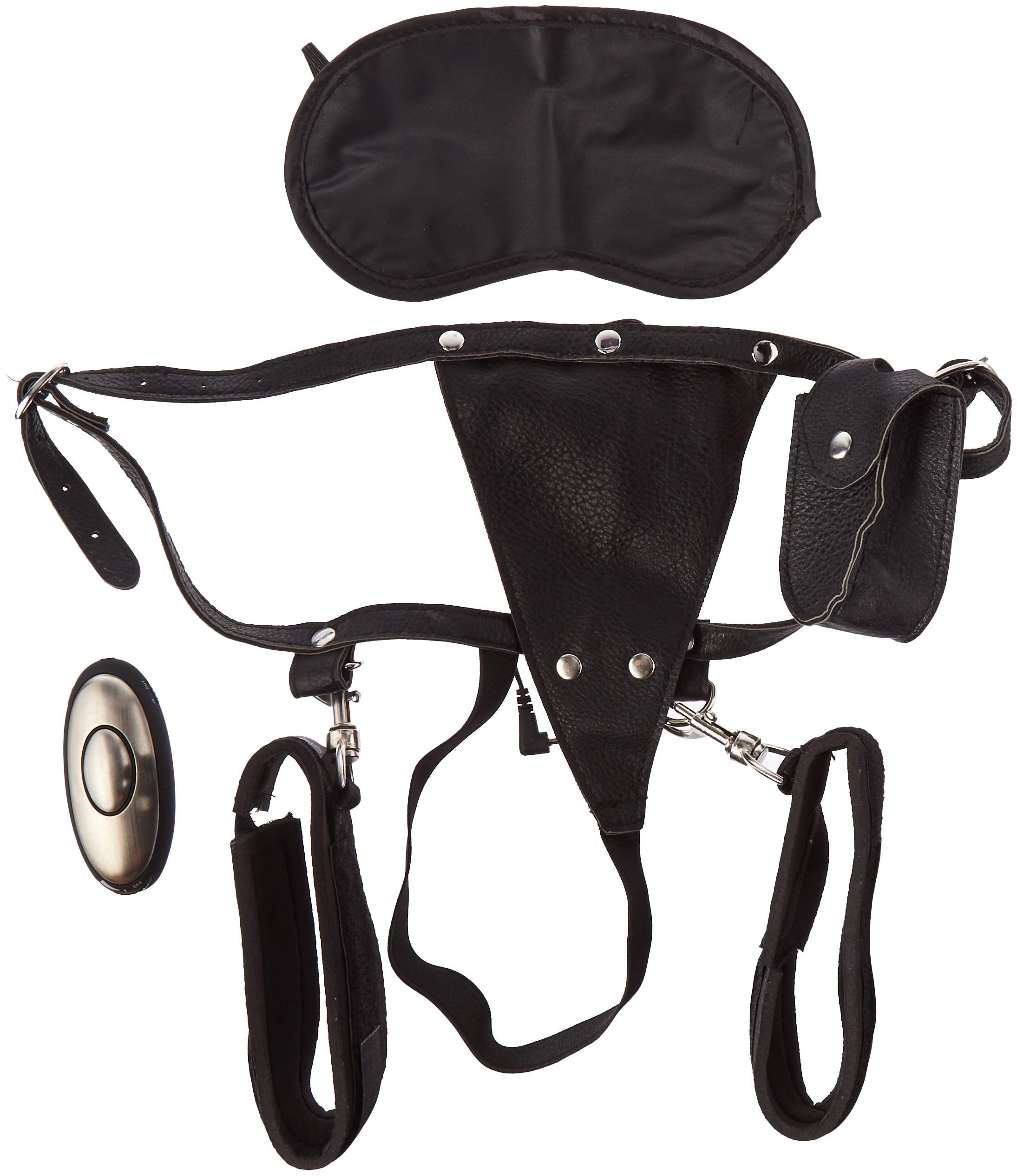 Pipedream Fetish Fantasy Series Shock Therapy, Bondage Panty and Cuffs