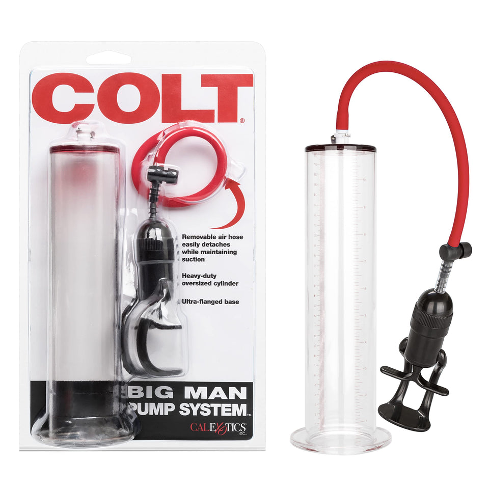 Calexotics California Exotic Novelties Colt Big Man Pump System, Clear (Se-6789-00-2)