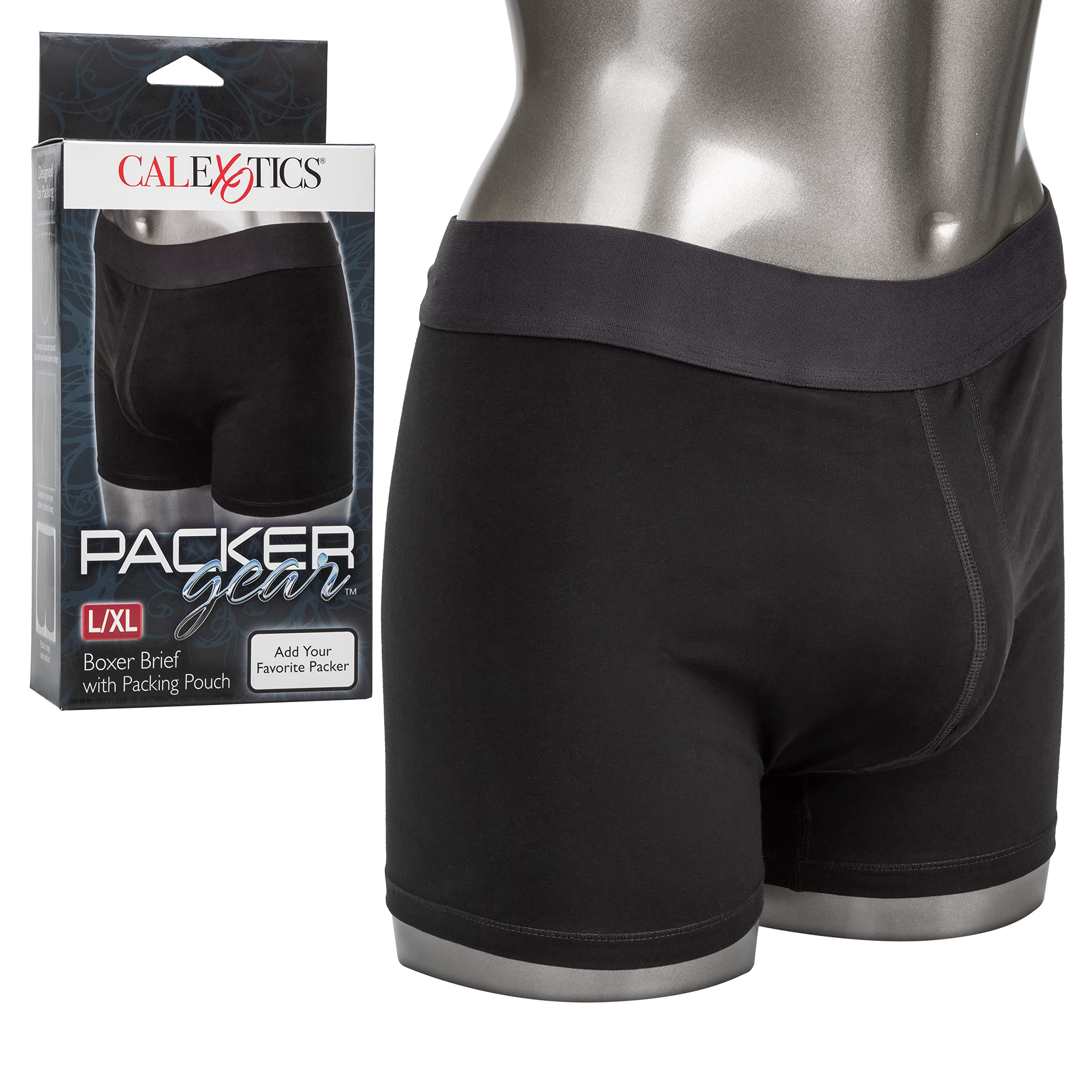 Packer Gear Boxer Brief W/ Packing Pouch L/Xl
