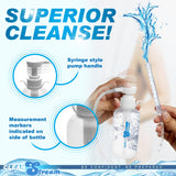 Cleanstream Pump Action Enema Bottle W/ Nozzle 300Ml