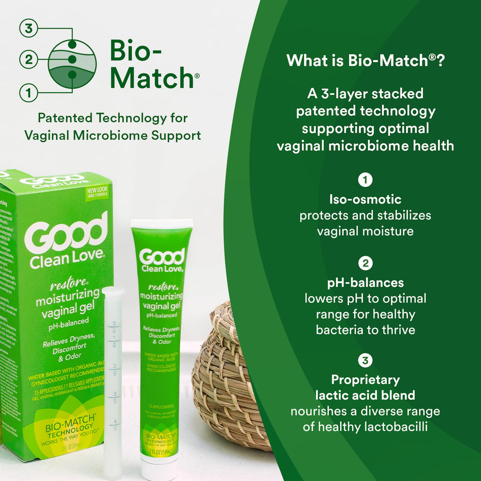 Good Clean Love Restore Moisturizing Vaginal Gel 2 Oz (Net)