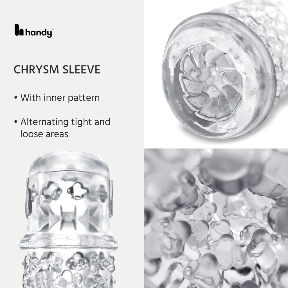 The HANDY Masturbator Sleeve - Dream Collection Chrysm Penis Sleeve - Realistic Masturbation Sleeve for Adult Sex Toys for Men