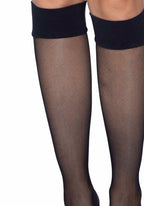 Micro Net Knee Socks.
