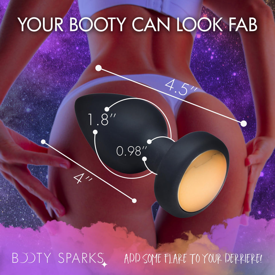 Booty Sparks Silicone Led Plug Vibrating Large