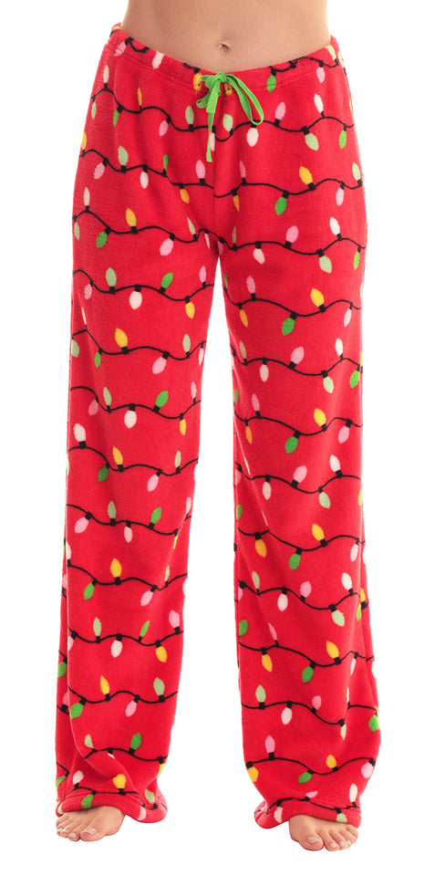 Just Love Womens Plush Pajama Pants 6339-10660-XL