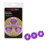 CalExotics Reversible Ring Set, Purple