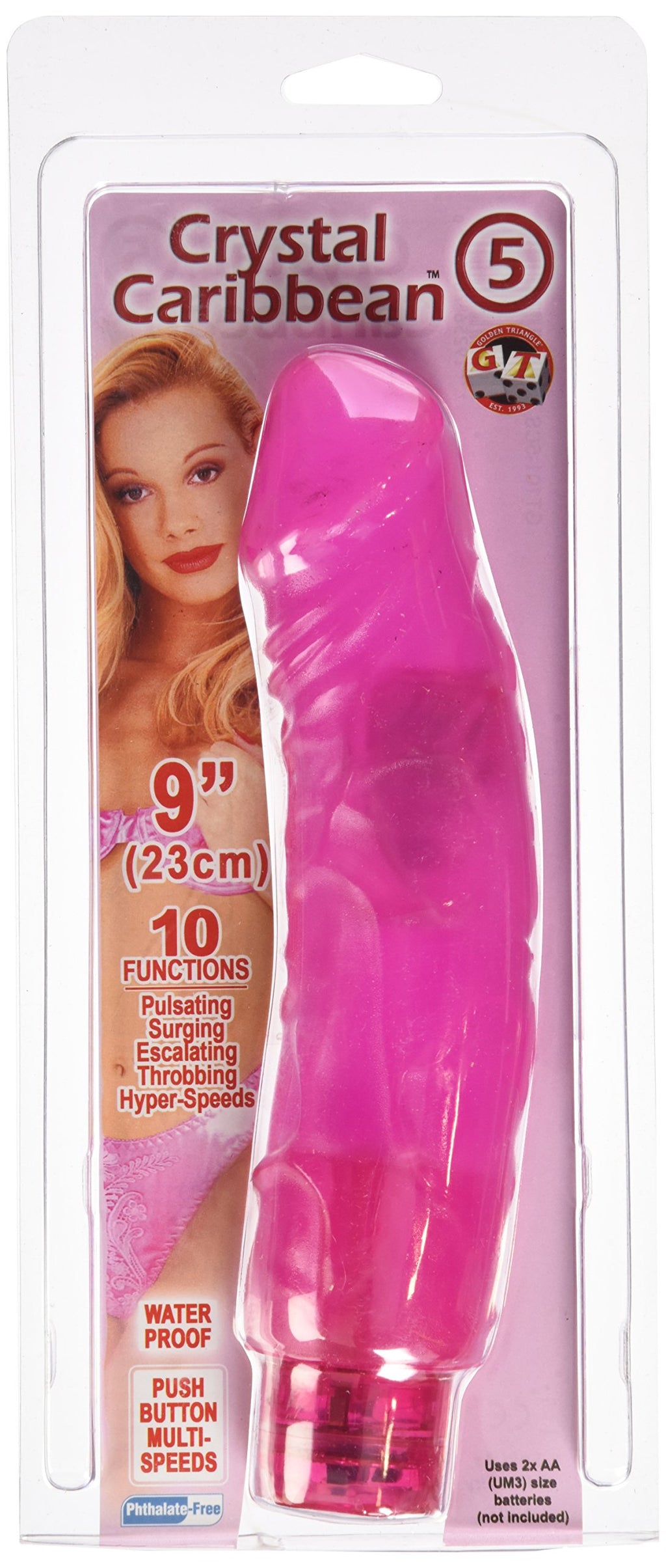 Golden Triangle Crystal Caribbean 5 Vibe  Purple