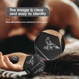 Prosixtoy Sex Position Pillow for Adults Sex Inflatable Pillow and Dice Sex Games for Adult Couples Sex Position Dice Position S