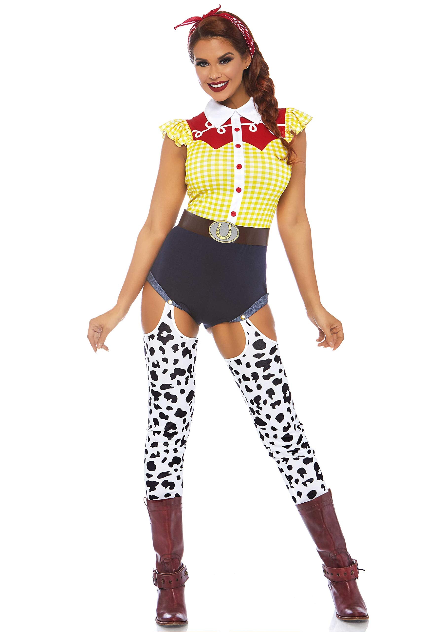 Leg Avenue 3Pc. Giddy Up Cowgirl, Include Multicolor Color