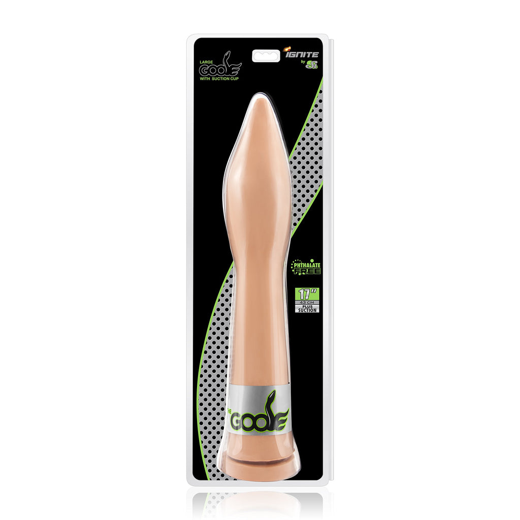 Ignite Goose With Suction Probe, Flesh, Large