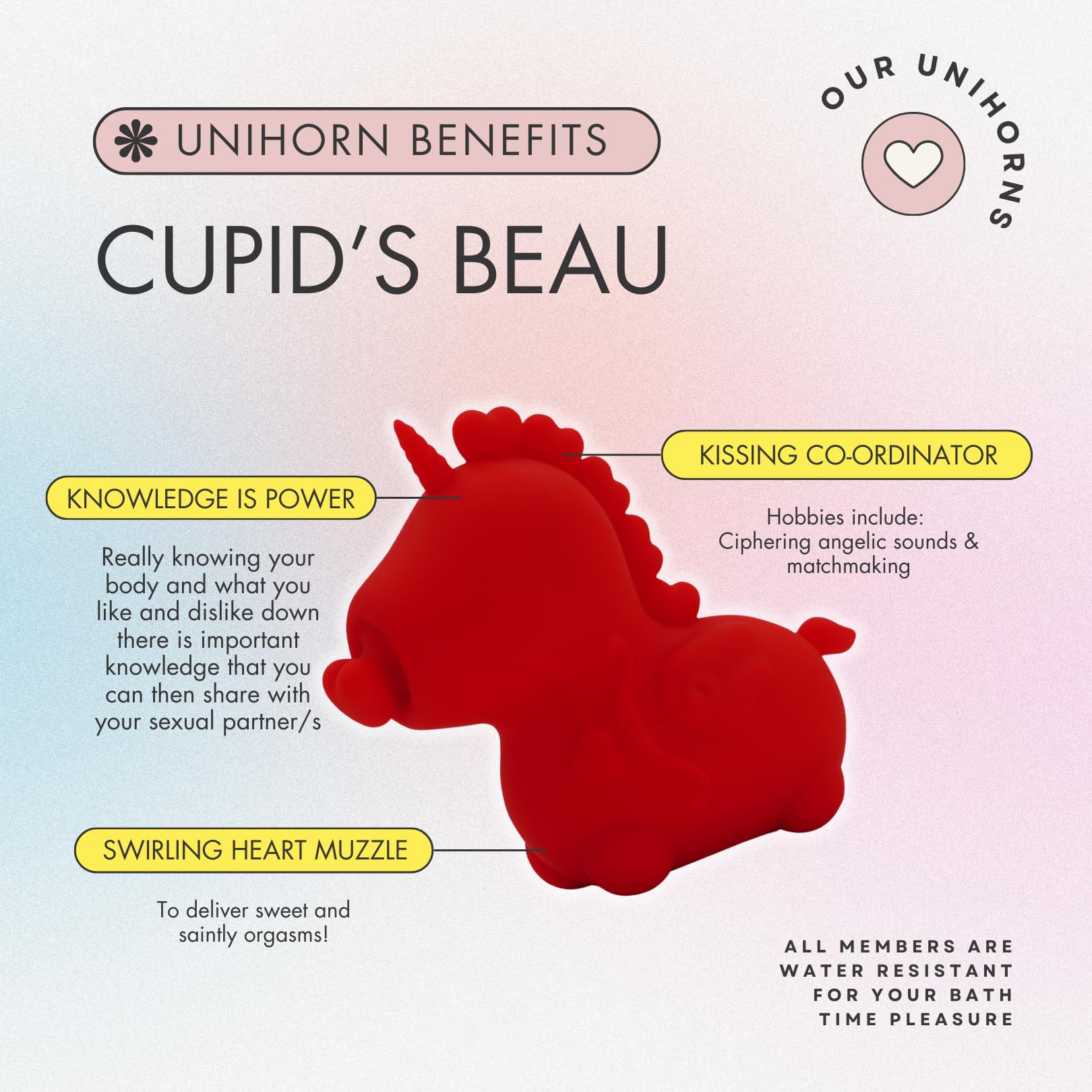 Unihorn Cupid (The Heart Nosed One)
