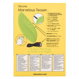 Calexotics Mini Marvels Marvelous Teaser - Silicone Waterproof Compact Massager Vibrator - 10 Function Rechargeable Vibe - Adult