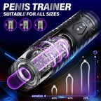 Automatic Male Masturbator Sex Toys for Men - Adult Toy Male Sex Toys with 7 Thrusting & 7 Rotating Modes,Hands Free Pocket Puss