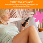 Sweet Vibrations - Anal Plug Adult Toy - Butt Plug Training Kit for Beginners and Advanced Users - Silicone Plug Set Butt Toy wi