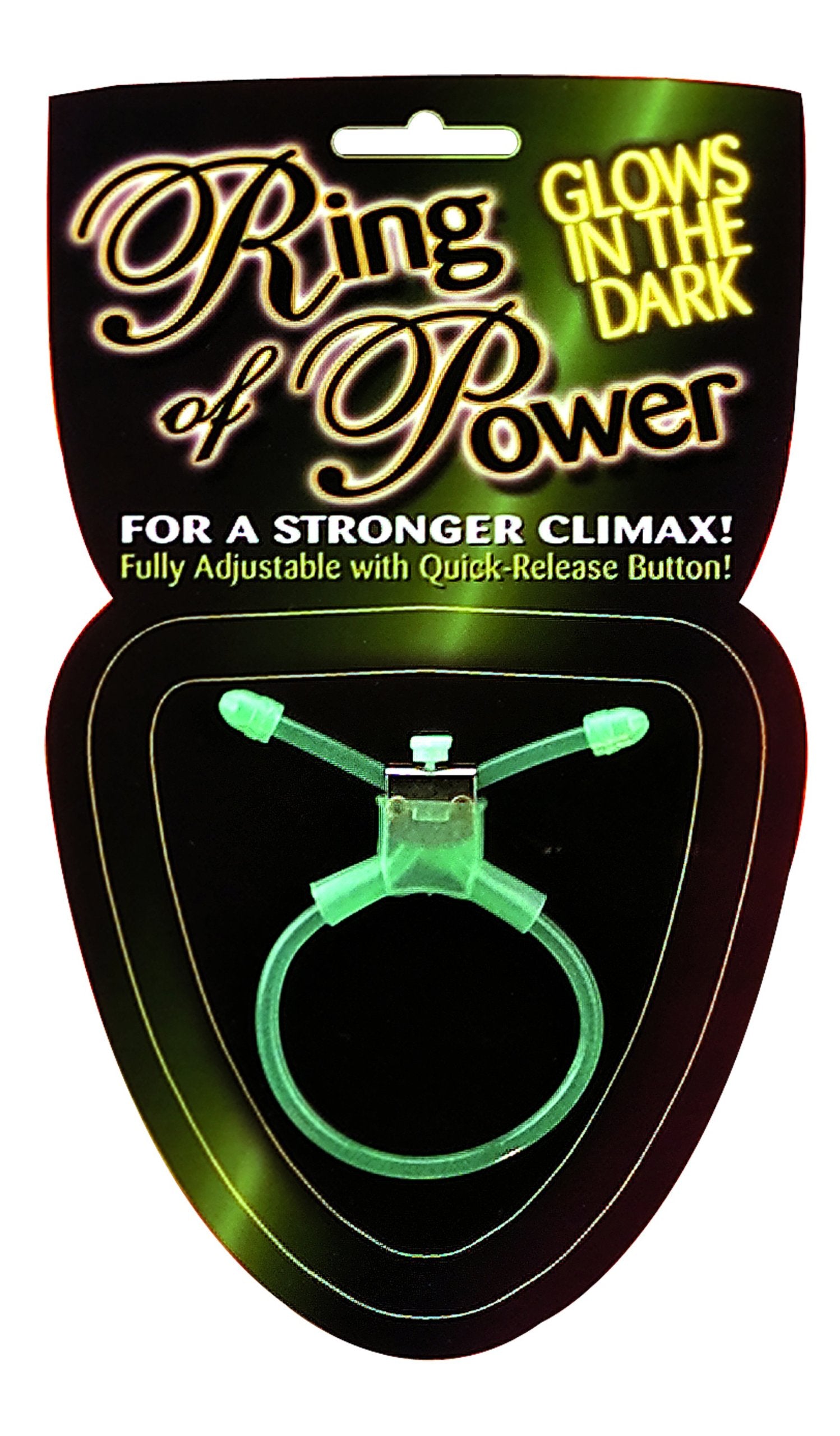 Pipedream Glow Ring Of Power, Glow In Dark