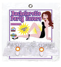 Pipedream Bachelorette Party Light Up Pecker Garter, White