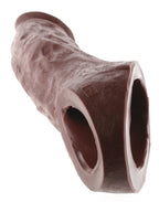 Vixen Creations Colossus Ppa Extender Sleeve Chocolate