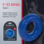 Forto F-33: 25mm Liquid Sil C-Ring Lg Bl