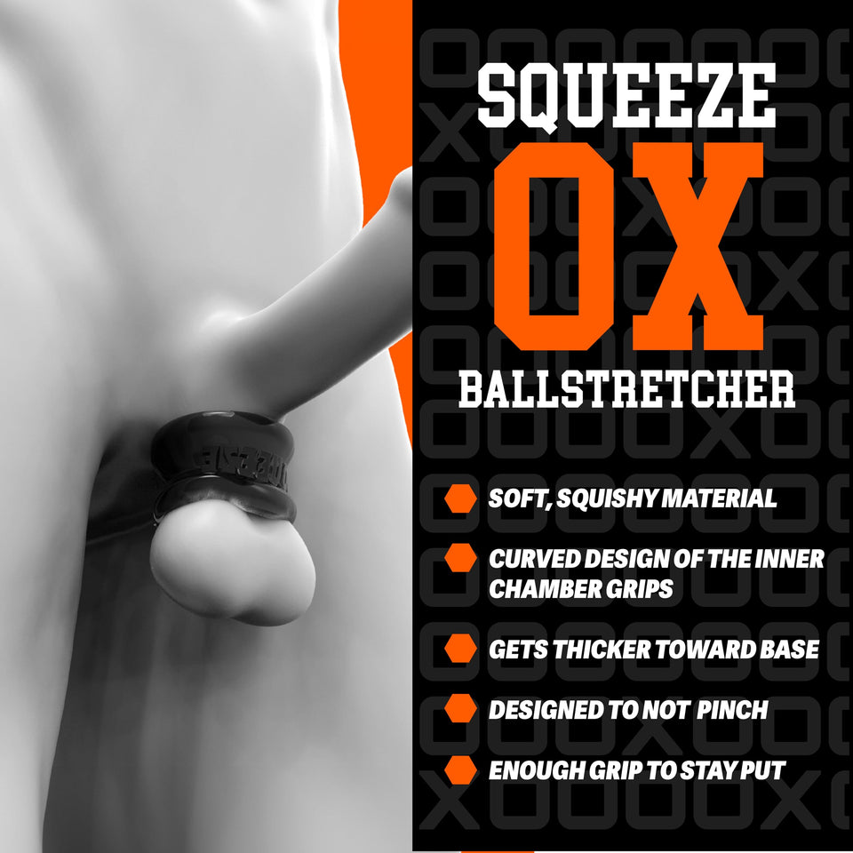 Oxballs Squeeze, Ball Stretcher, Black