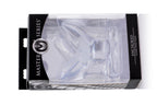 Master Series Anchored Clear Anal Plug