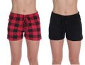 Just Love Womans Pajamas Shorts PJs Sleepwear (Pack of 2) 6809-D-3X