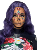 Leg Avenue Dotd Adhesive Face Jewels Stic Multicolor Color