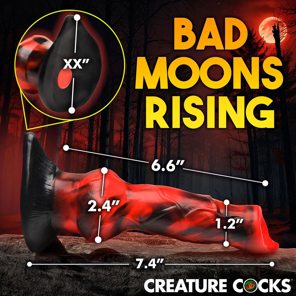 Creature Cocks Vibra Beast Vib Sil Dildo