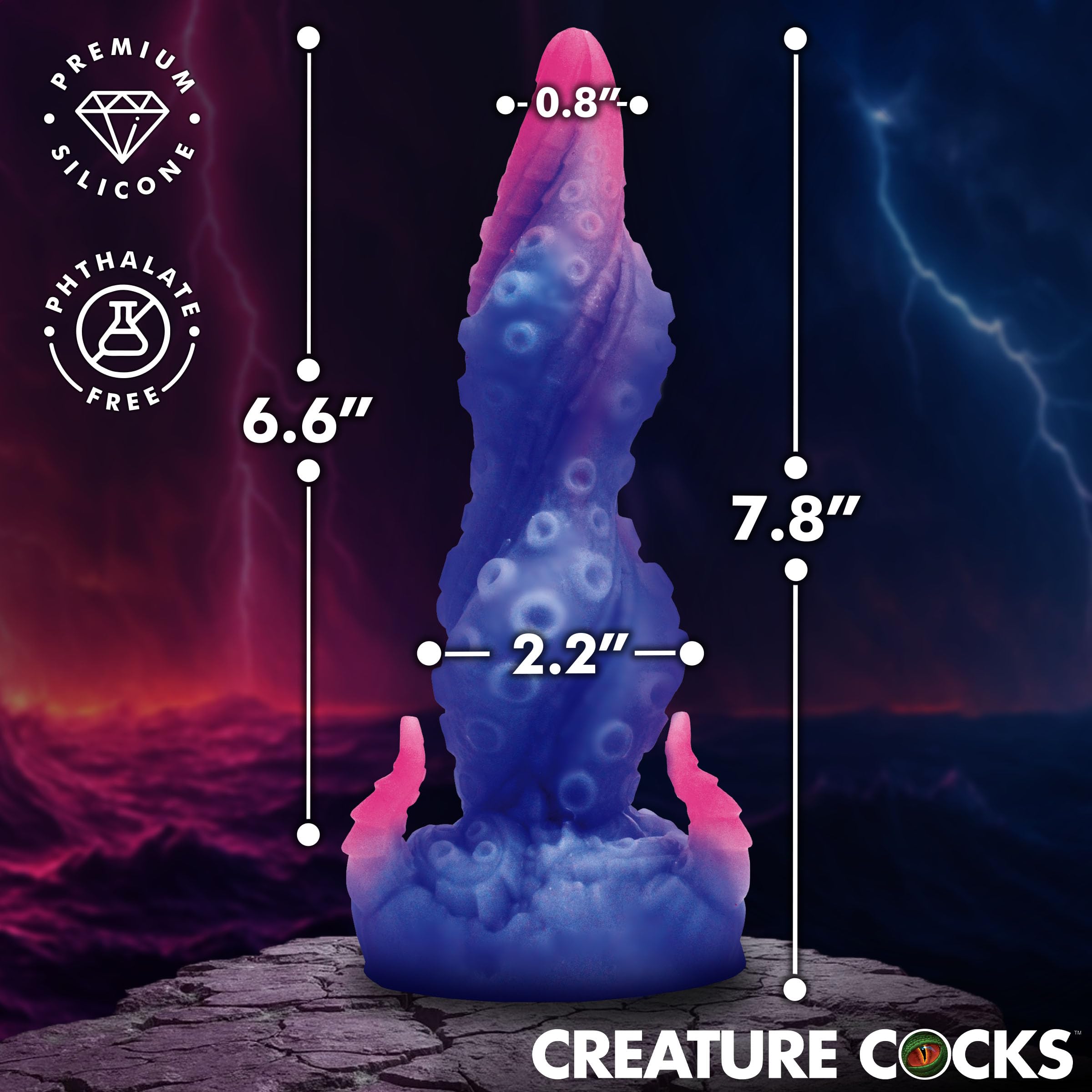 Creature Cocks Krakenar Tentacle Dildo