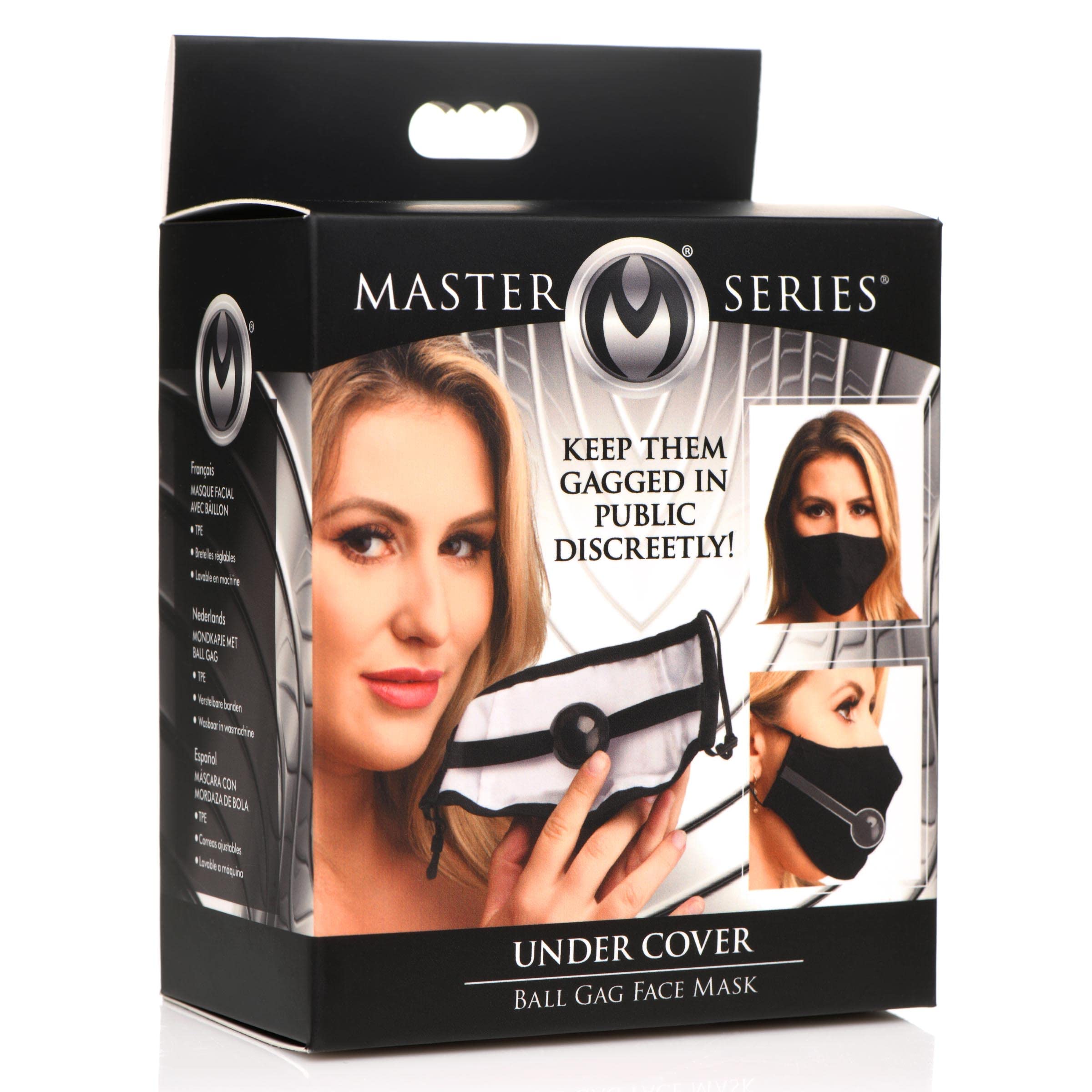 Master Series Under Cover Ball Gag Mask