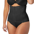 Maidenform womens Nipper Ultra Firm Control Trainer waist shapewear, Black, Large US