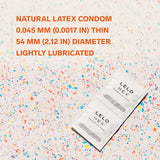 Lelo Hex Original Ultra Thin Condoms With Increased Strength, Male Condom, Lubricated Condoms For Men, 2.12-Inch/54 Mm Diameter