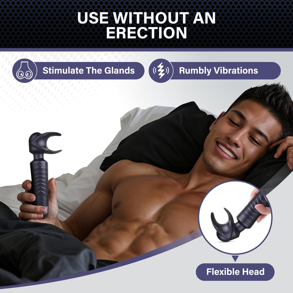 Man Wan Man.Wand Evo 2-In-1 Wand Plum