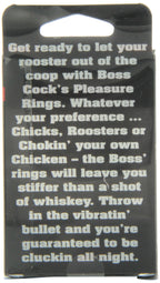 Evolved Novelties Boss Cock'S Vibrating Ring Collar Clear