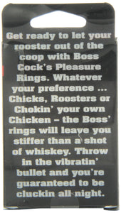 Evolved Novelties Boss Cock'S Vibrating Ring Collar Clear